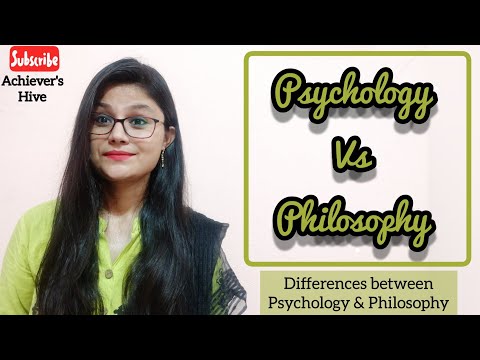 Psychology Vs Philosophy | Differences between Psychology & Philosophy