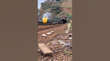 GWR / Class 802 Dawlish #gwr #uktrains #trainspotting #railways #railfans #railway #fyp