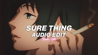 Sure Thing Sped Up - Migueledit Audio