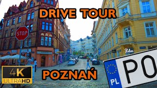 ⁴ᴷ⁶⁰ 🇵🇱 Poznan, Poland | Drive Tour | From West to East (May 2023) [4K]