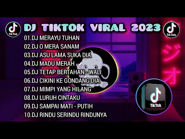 DJ TIKTOK VIRAL 2023 - DJ MERAYU TUHAN | DJ O MERA SANAM | REMIX FULL ALBUM TERBARU🎵 class=