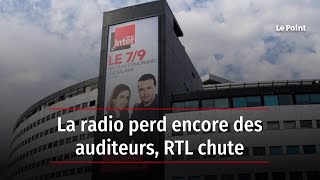 La radio perd encore des auditeurs, RTL chute