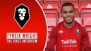 🗣 TYREIK WRIGHT | The First Interview as a Salford player