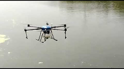 Organic Aerial Spray using Drone Technology to Control Mosquito Larvae