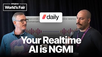 Your realtime AI is ngmi — Sean DuBois (OpenAI), Kwindla Kramer (Daily)