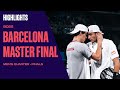 Highlights quarterfinals lebrngaln vs sanznieto  boss barcelona master final 2023