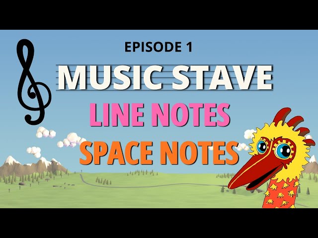 Music Stave, Line Notes and Space Notes | Theory of Music [Episode