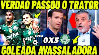 VERDÃO AVASSALADOR PASSOU O CARRO NO LIVERPOOL! MIDIA FALA DO ATROPELO DO PALMEIRAS