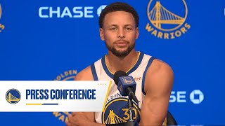 2023-24 Golden State Warriors Media Day | Stephen Curry