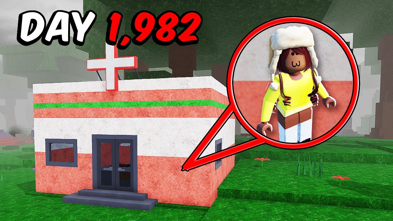 Surviving In A HOSPITAL For 99 Nights In The Forest!