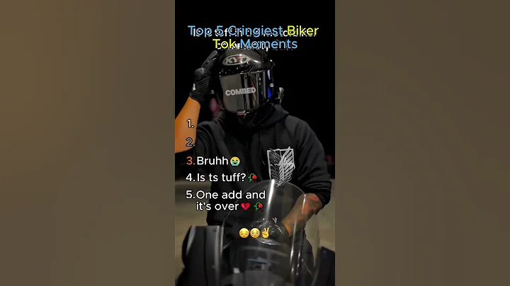 Top 5 cringiest Biker Tok moments🏍 #cringe #biker #memes #funny #top5