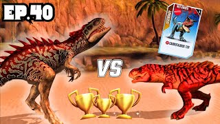 GRINDING for the NEW Legendary Carnotaurus TOY! | Jurassic World: The Game