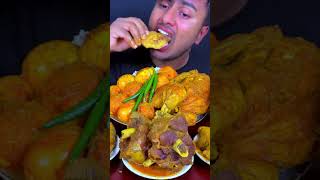 Fish Egg Fry Pokora Eating