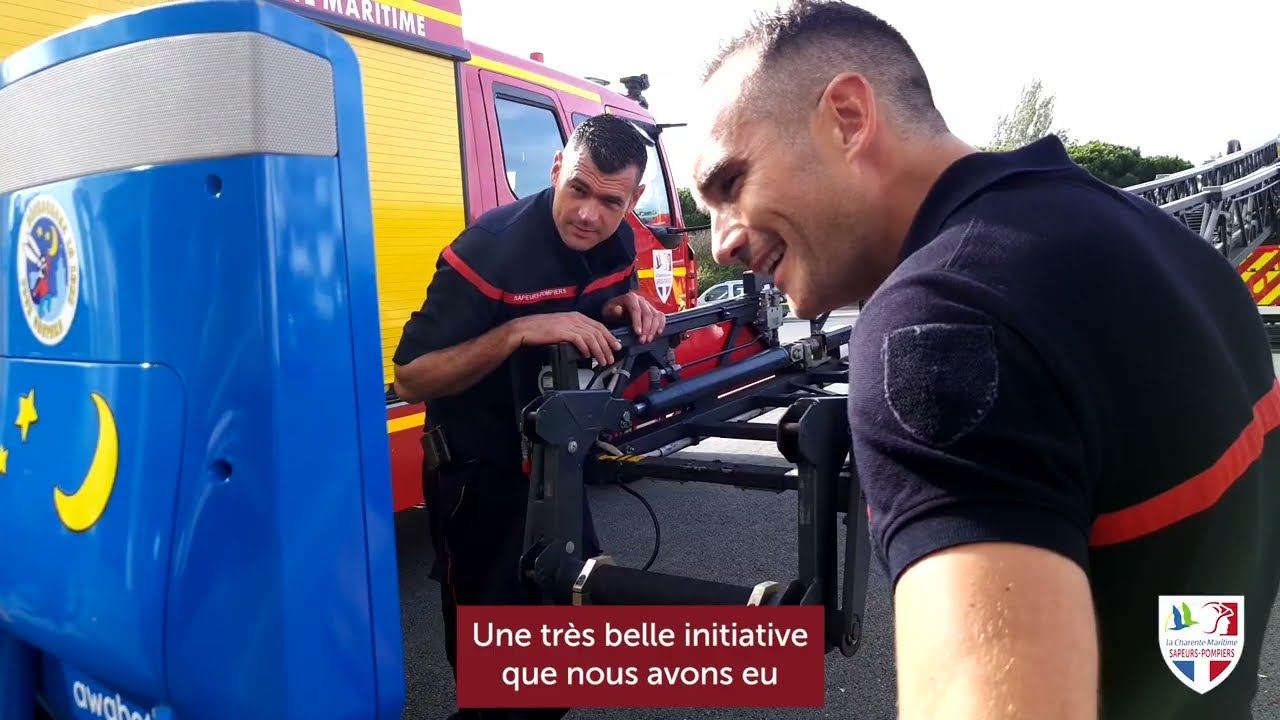 Décrochons la Lune chez les sapeurs-pompiers de La Rochelle