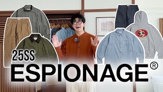 캐주얼 아메카지의 정석 에스피오나지 25ss 추천템 리뷰‼️