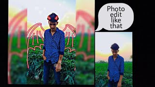 Picsart photo editing|| devil horn and wing ||#picsart #devil screenshot 5