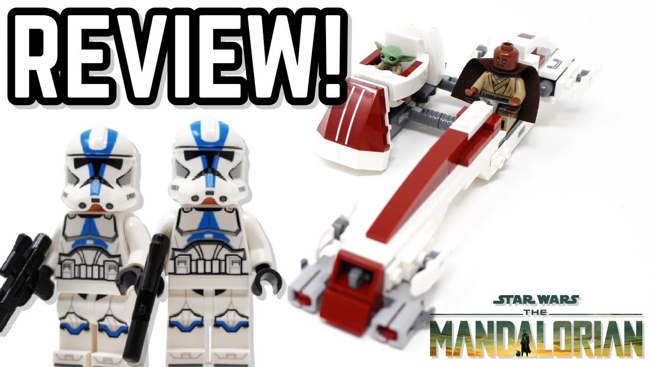 LEGO Star Wars 75378: BARC Speeder Escape REVIEW! (2024 set) - YouTube