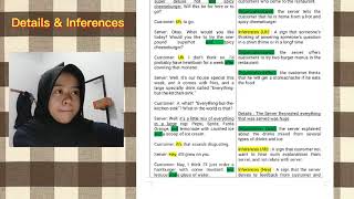 Final Exam - Interpretive Listening || Analyze (Audio of Joe's Hamburger Restaurant)