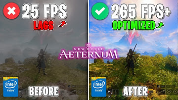 New World Aeternum - BEST SETTINGS for MAX FPS on ANY PC | Fix Lags & Stutter 📈