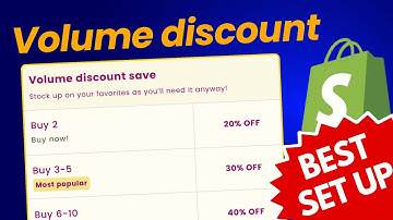 How to Set Up Shopify Volume Discount & App to Try For Free (step-by-step guide)