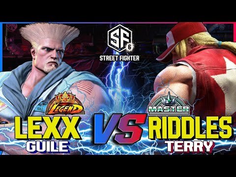 SF6 ▰ LEXX (Guile) vs RIDDLESMK (Terry) ▰ Street Fighter 6 High Level Gameplay