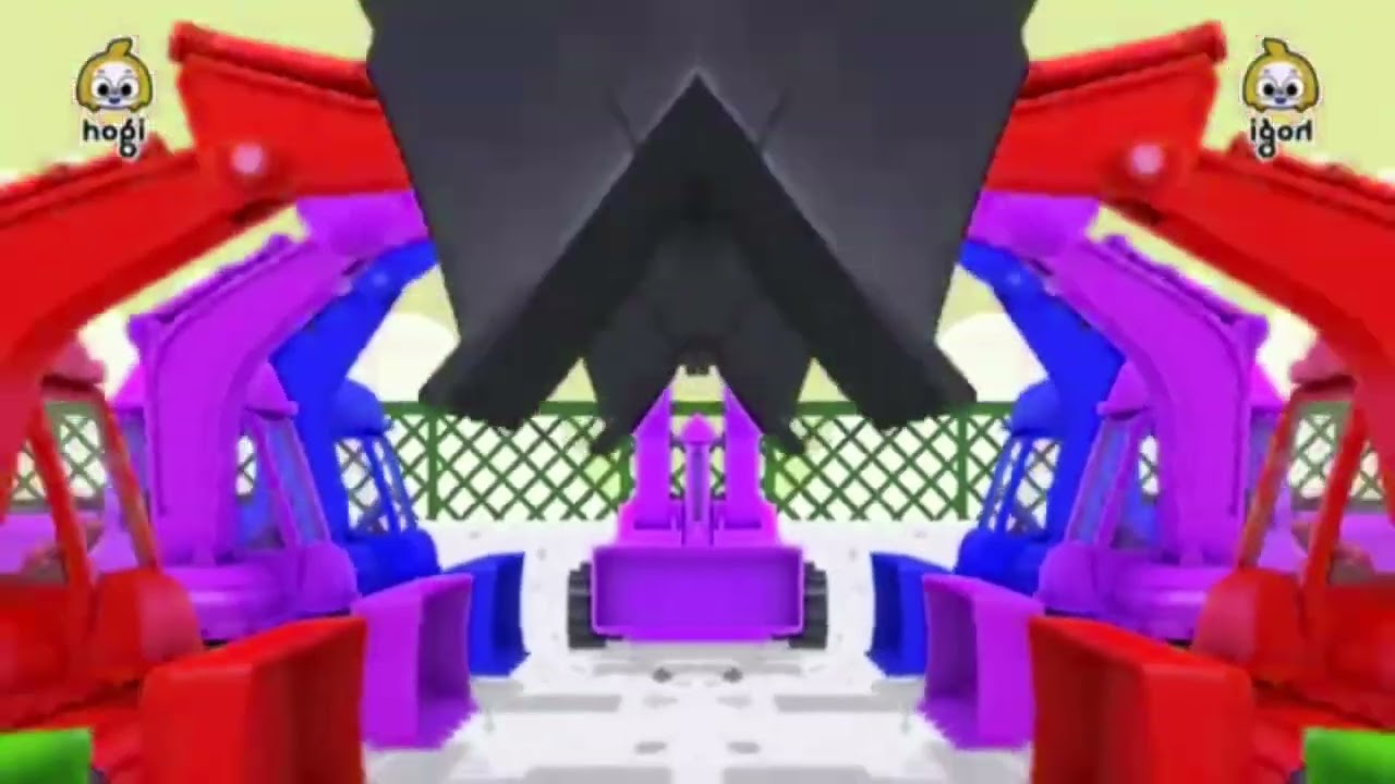 Excavator Pinkfong🚜 Intro Logo Effects Sponsored by Klasky Csupo 2001 Effect 