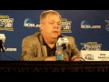 Ferris State coach Bob Daniels, April 6, 2012