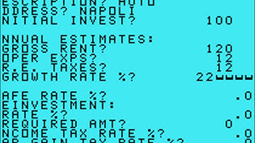 Personal Real Estate - TI-99/4A Home Computer (US) [MESS] [shortplay]