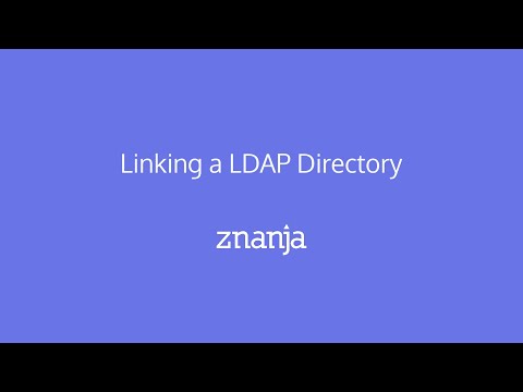 Linking a LDAP Directory