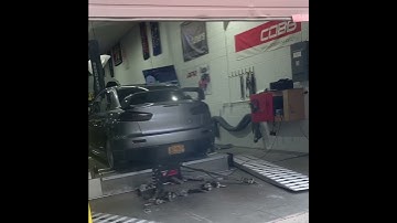 E85 evo x stock turbo(ets straight pipe, open dump)