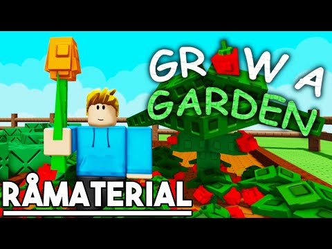 Råmaterial - Växer Min Egna Trädgård I Roblox