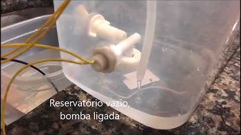 Sensor de nível e controlador de bomba d