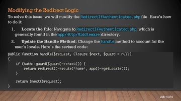 How to Redirect Users to Specific Routes After Login/Register in Laravel