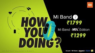 Mi Band 2 | HRX | How You Doing - Xiaomi India
