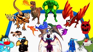 Oggy And Jack try to Max Level in Merge Master Dragon Game 😱 Oggy Game screenshot 3