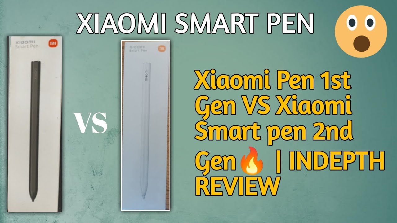 Xiaomi Smart Pen 1st Gen🖋️ VS 2nd Gen Indepth Review🔥🤔🤩#kkgaurav  #mipad5 #xiaomipad5 