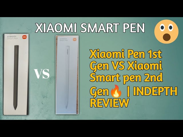 Xiaomi Smart Pen 1st Gen🖋️ VS 2nd Gen Indepth Review🔥🤔🤩#kkgaurav  #mipad5 #xiaomipad5 