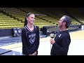 Isa Hämäläinen at media day ahead of the 2025-26 season | The Buffalo Stampede: Womens Basketball