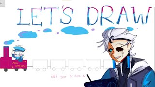 🎨🖼️ Draw together with Aqil !!! • Livestream 🔴 • Whiteboard fox