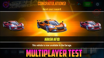 TRASH OR NOT? | Asphalt 8 Arash AF10 Multiplayer Test Gameplay After Update 61