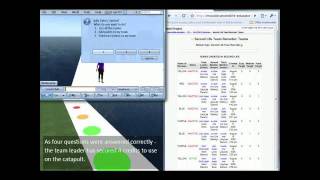 Learning Zone (Maths and Physics Simulation) SLOODLE Integration screenshot 5