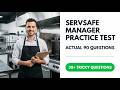 ServSafe Manager Practice Test actual 90 Questions your First Try Pass Now 2026 Edition