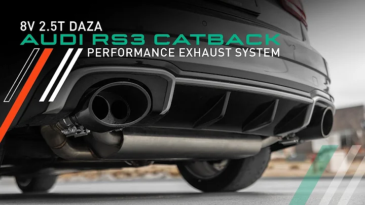 Audi RS3 Performance Catback Exhaust By IE