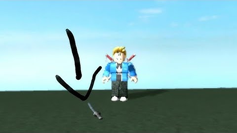 How to drop items on roblox for mobile!
