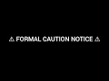 FORMAL CAUTION NOTICE Crocodile has been observed at Carmona Xiro while basking 9 Nov 2025