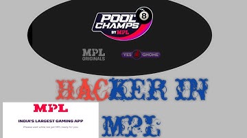 Hacker in pool champ game||Hacker in mpl||save your money 💵