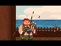 Pixel art bob the almighty bagpipe player