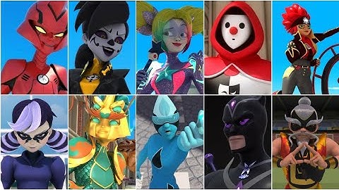 miraculous ladybug all Akumatized Super Villains names🧛‍🧟‍♀️🧛‍♀️🦹‍♀️