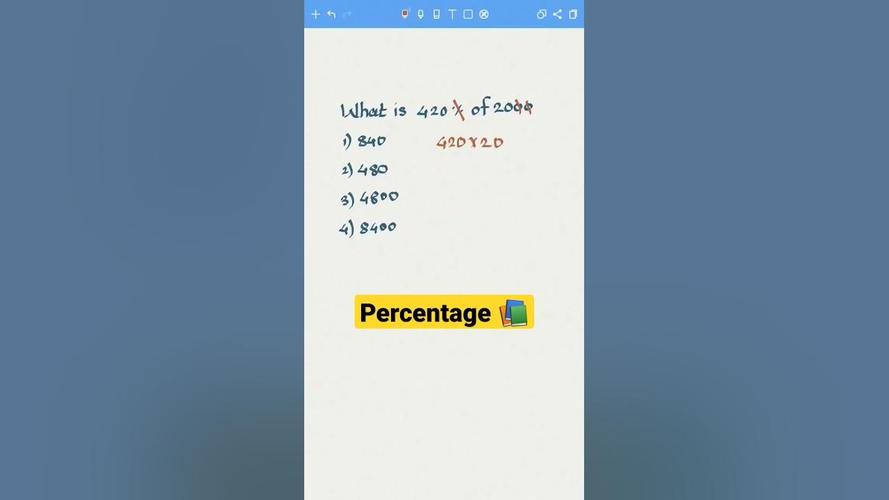 aptitude-test-prepration-percentage-bigger-than-100-shorts-math-mathstricks-youtube