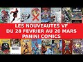 Mars 2024  les nouveauts vf  paratre chez panini comics